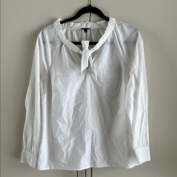Talbots Tops - BNWT Talbots Cotton Tie Front Poplin Blouse